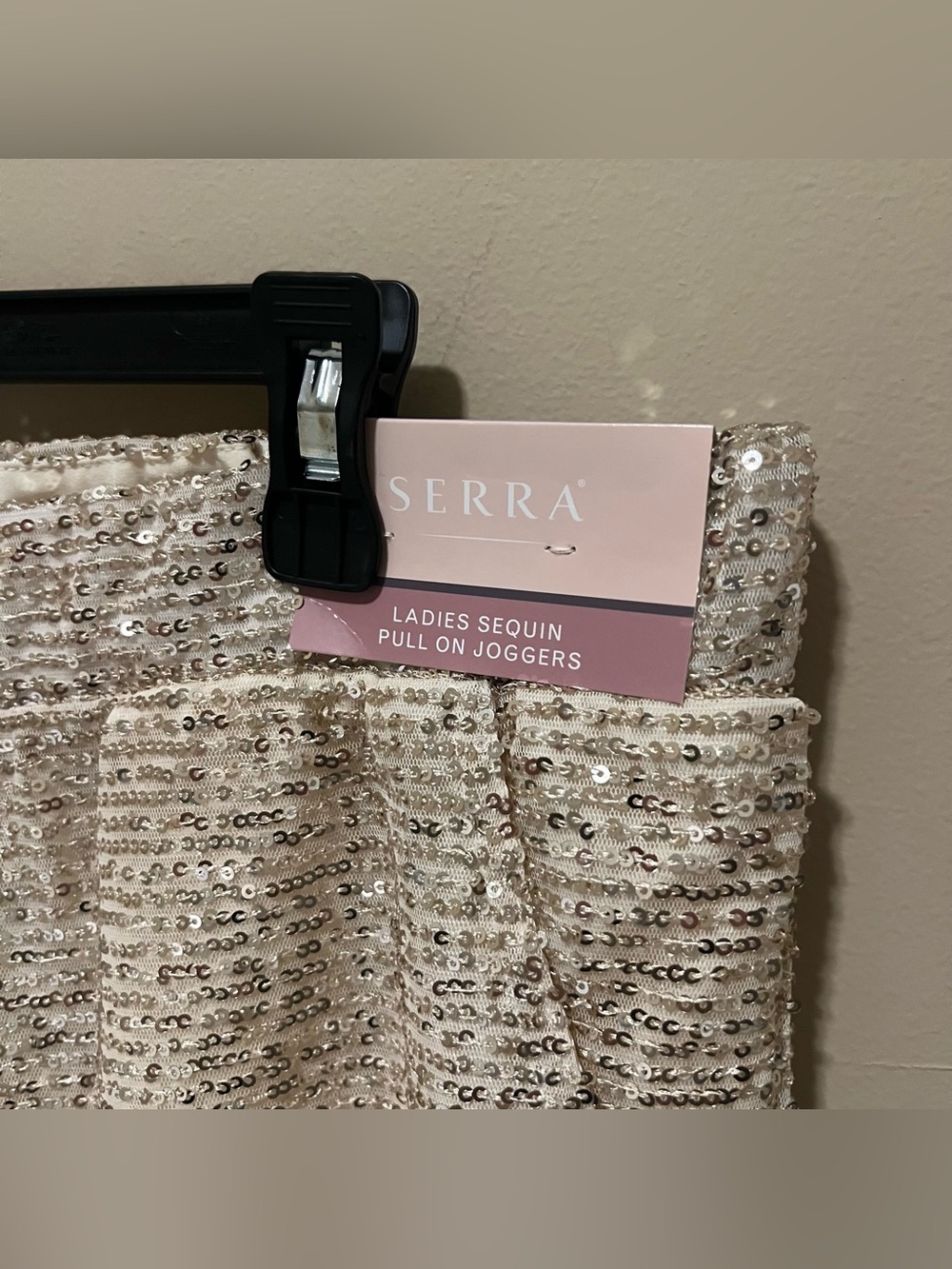 NWT Serra sequin joggers - size XL - Picture 4 of 6